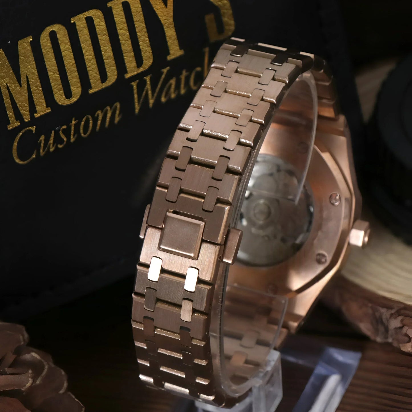 ROYAL SEIKOAK | Skeleton Oro Rosa