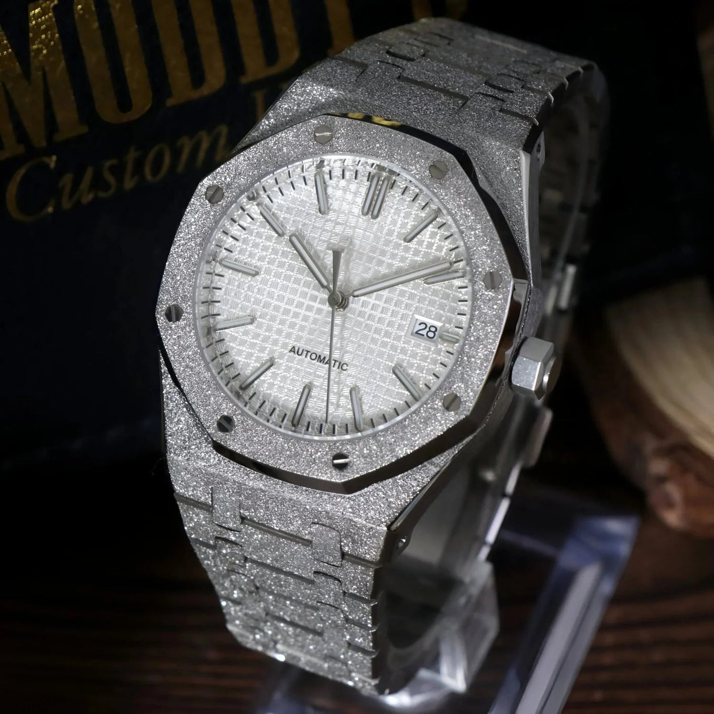 ROYAL SEIKOAK | Iced Out Bianco