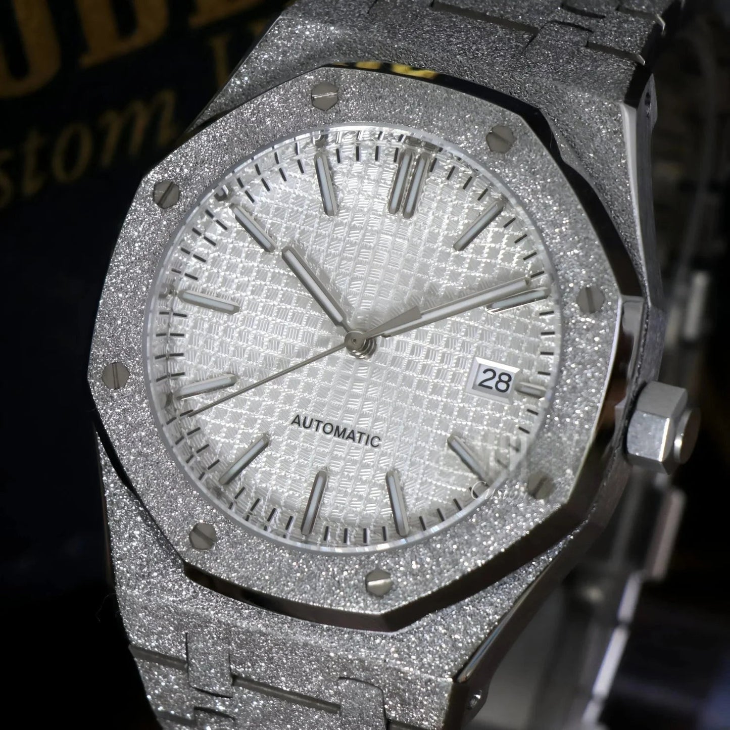 ROYAL SEIKOAK | Iced Out Bianco