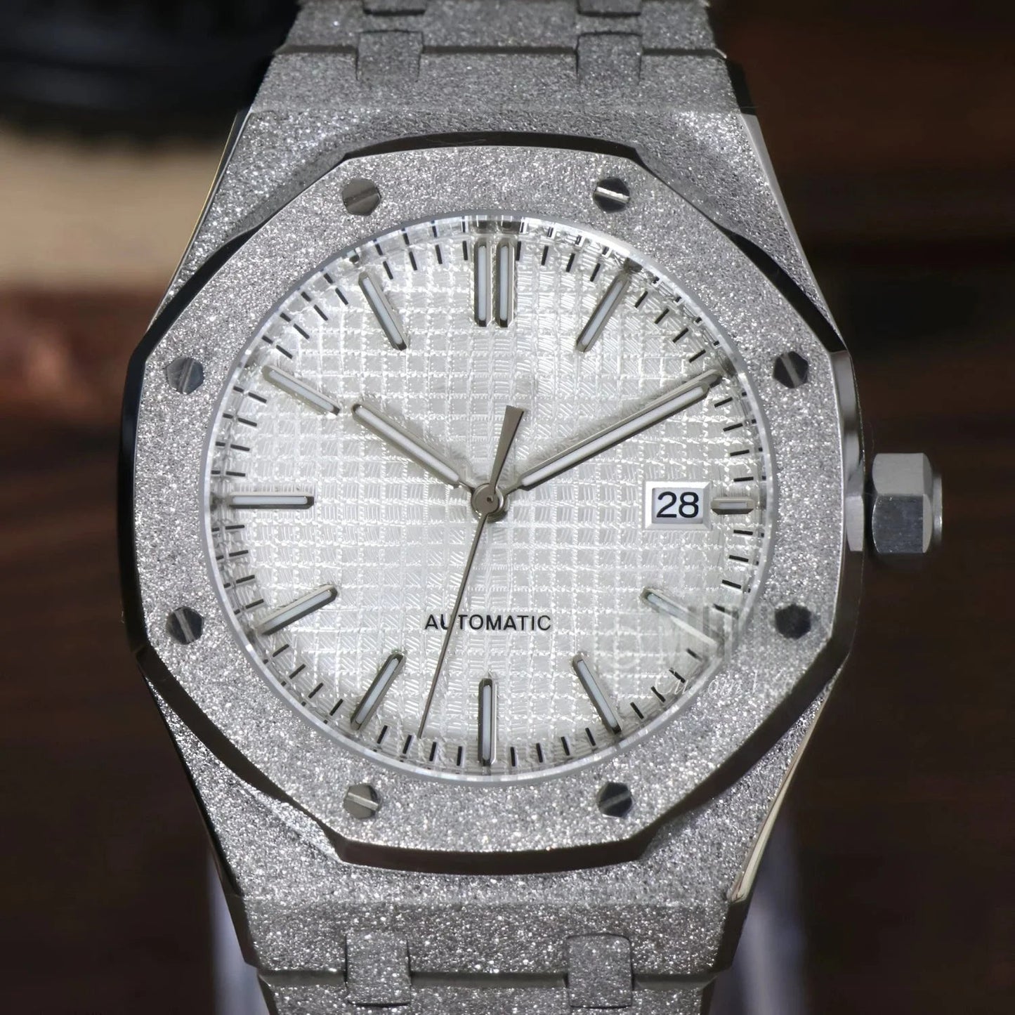 ROYAL SEIKOAK | Iced Out Bianco