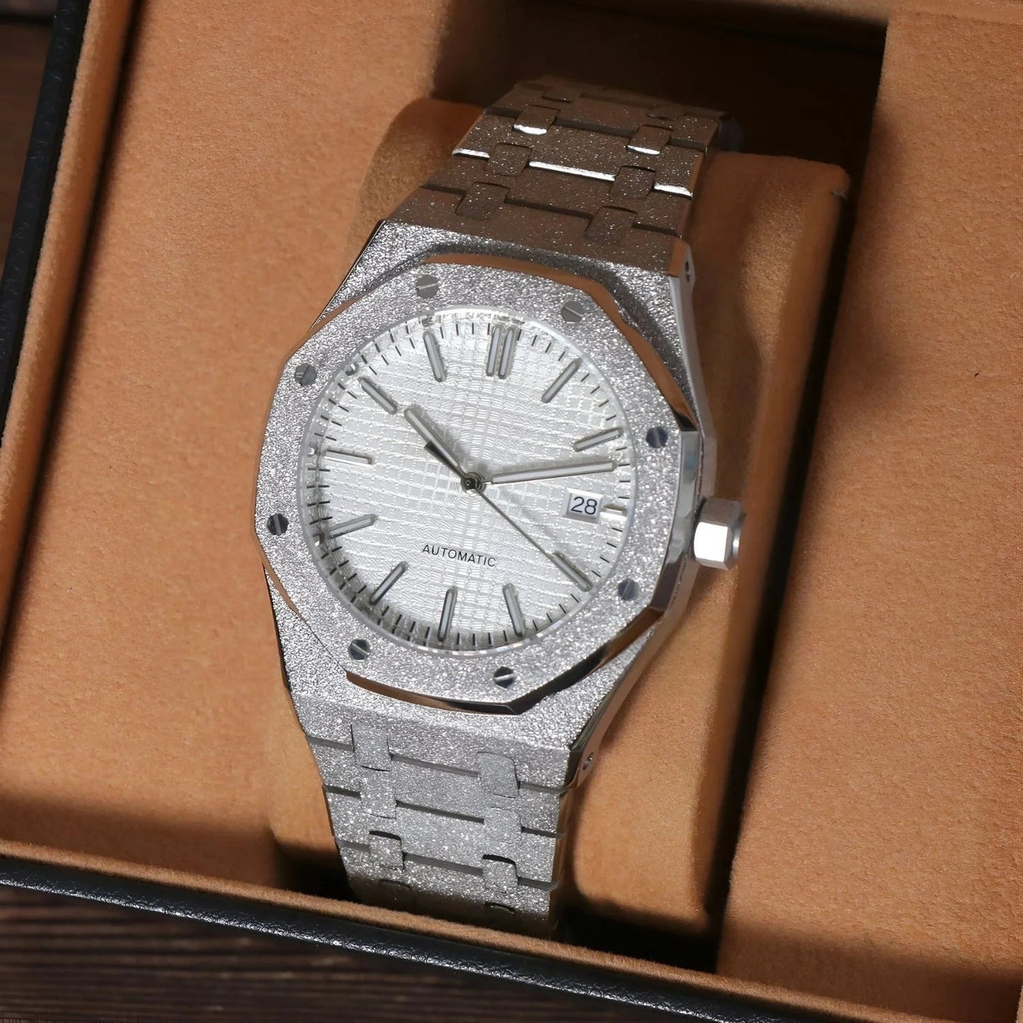 ROYAL SEIKOAK | Iced Out Bianco