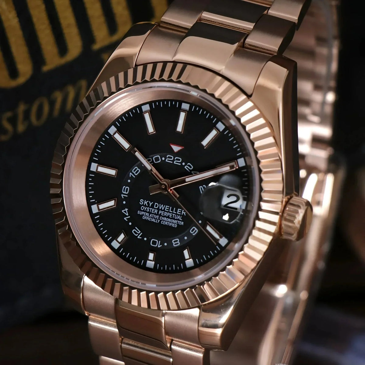 SEIKOJUST | Sky Dweller Oro Rosa