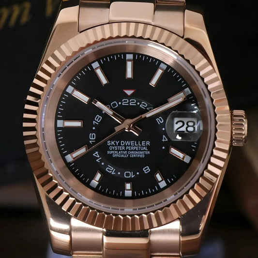 SEIKOJUST | Sky Dweller Oro Rosa