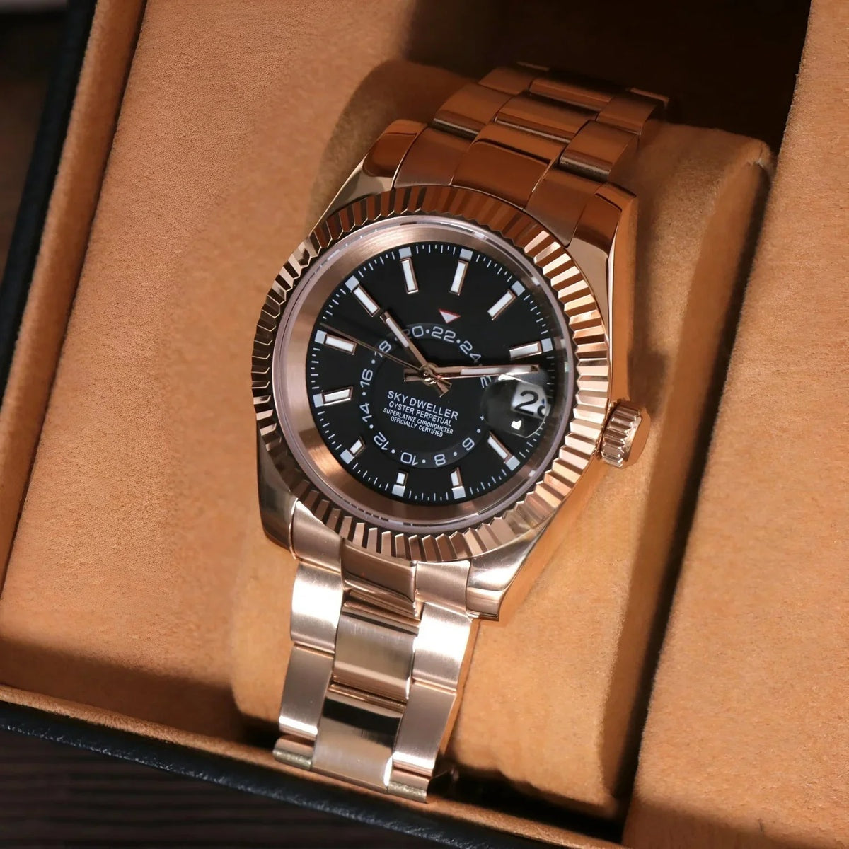 SEIKOJUST | Sky Dweller Oro Rosa